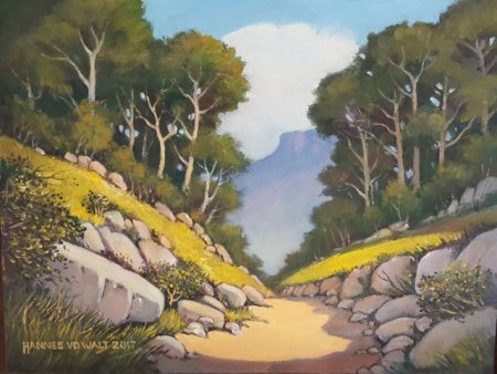 Oil on Canvas BoardSize (317x242x4)mmFramed Size (455x380x25)mmR4,000